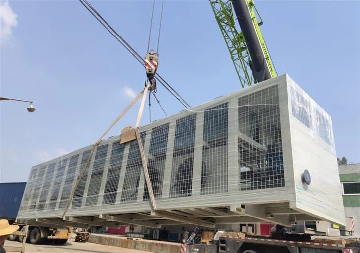 630kw Glycol Water Chiller With -10C Outlet